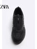 Importé  - ZARA NEW - Chaussure Homme Sport Baskets Décontractées - Noir