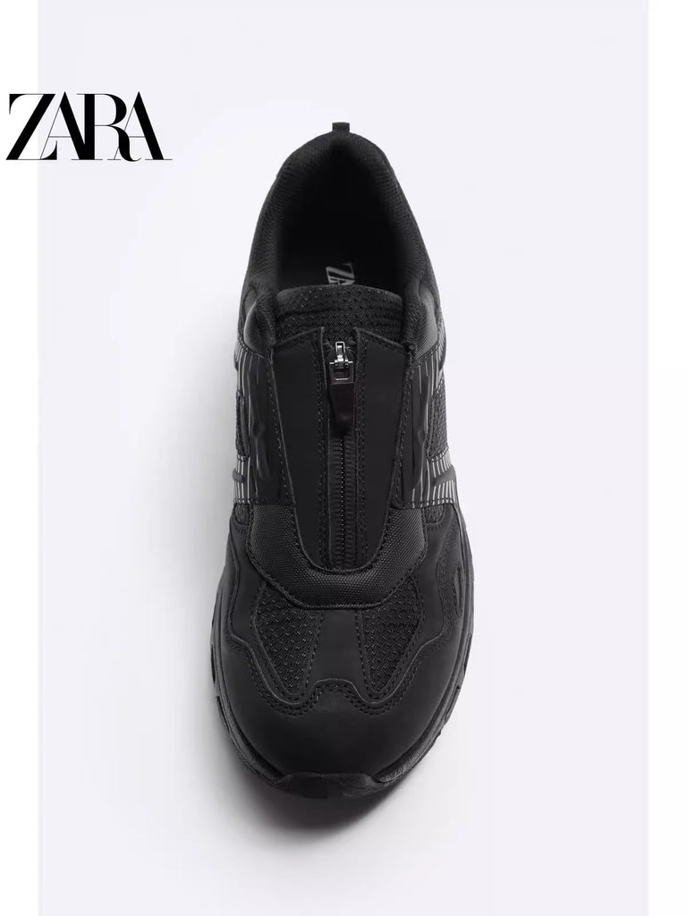 Importé  - ZARA NEW - Chaussure Homme Sport Baskets Décontractées - Noir