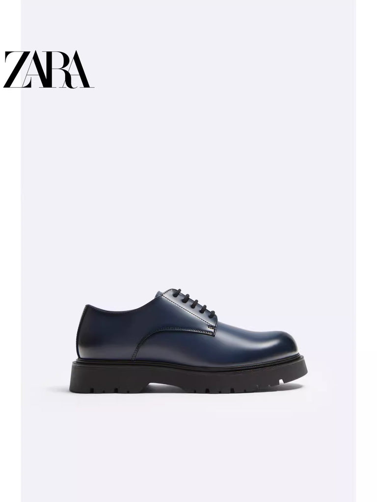 Importé - ZARA NEW - Chaussure Homme Britannique En Cuir PU