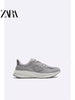 Importé  - ZARA NEW - Chaussure Homme Sport baskets Rétro Jogging - Gris
