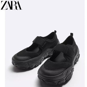 Importé - ZARA NEW - Chaussure Homme Sport Baskets Ouvert - Noir