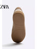 Importé - ZARA NEW - Chaussure Homme Sport Baskets En Daim - Beige