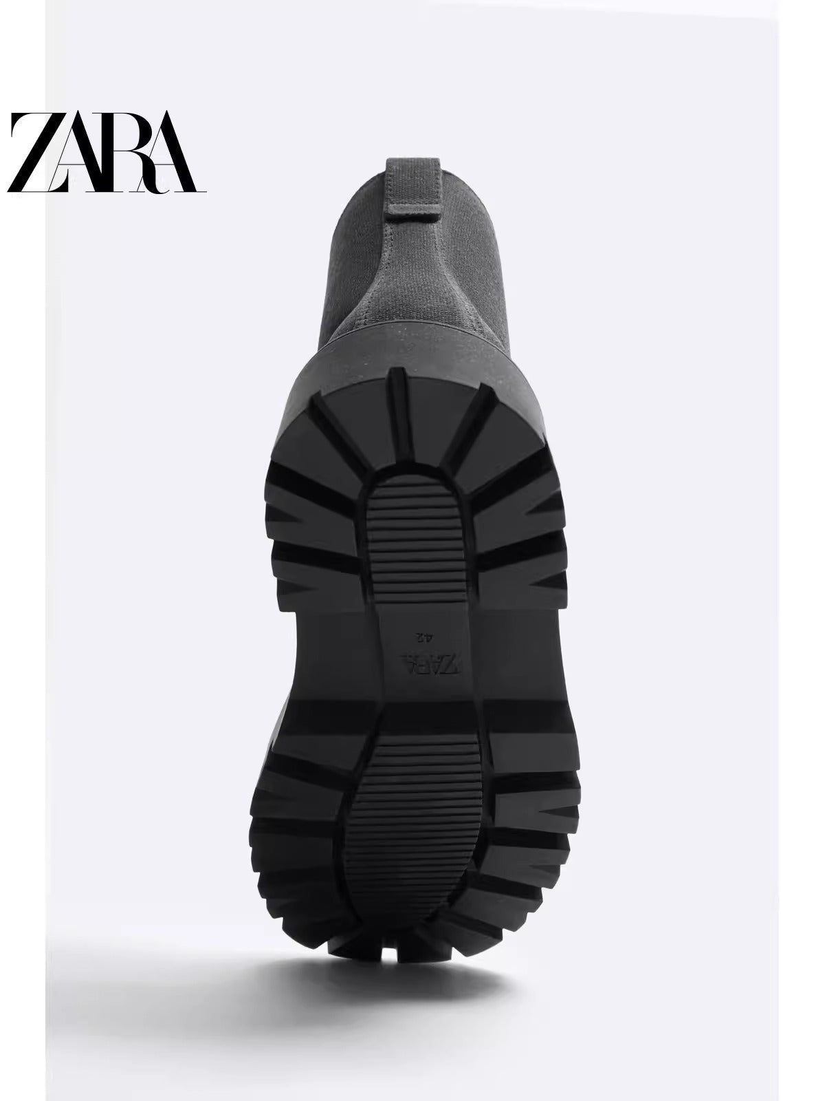 Importé - ZARA NEW - Chaussure Homme Montantes Chelsea Boots Martin - Noir