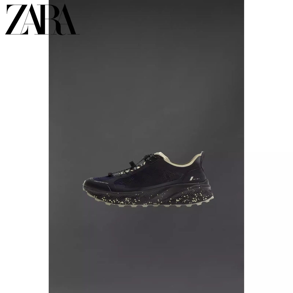Importé - ZARA NEW - Chaussure Homme Sport Baskets Décontractées  - Noir