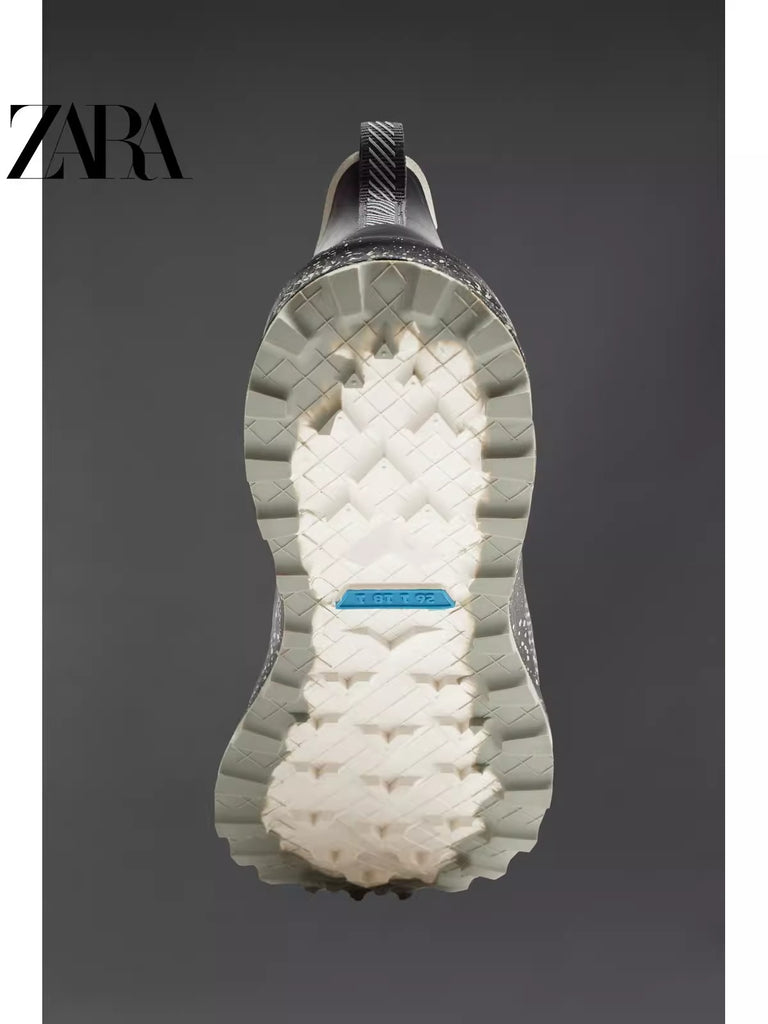Importé - ZARA NEW - Chaussure Homme Sport Baskets Décontractées  - Noir