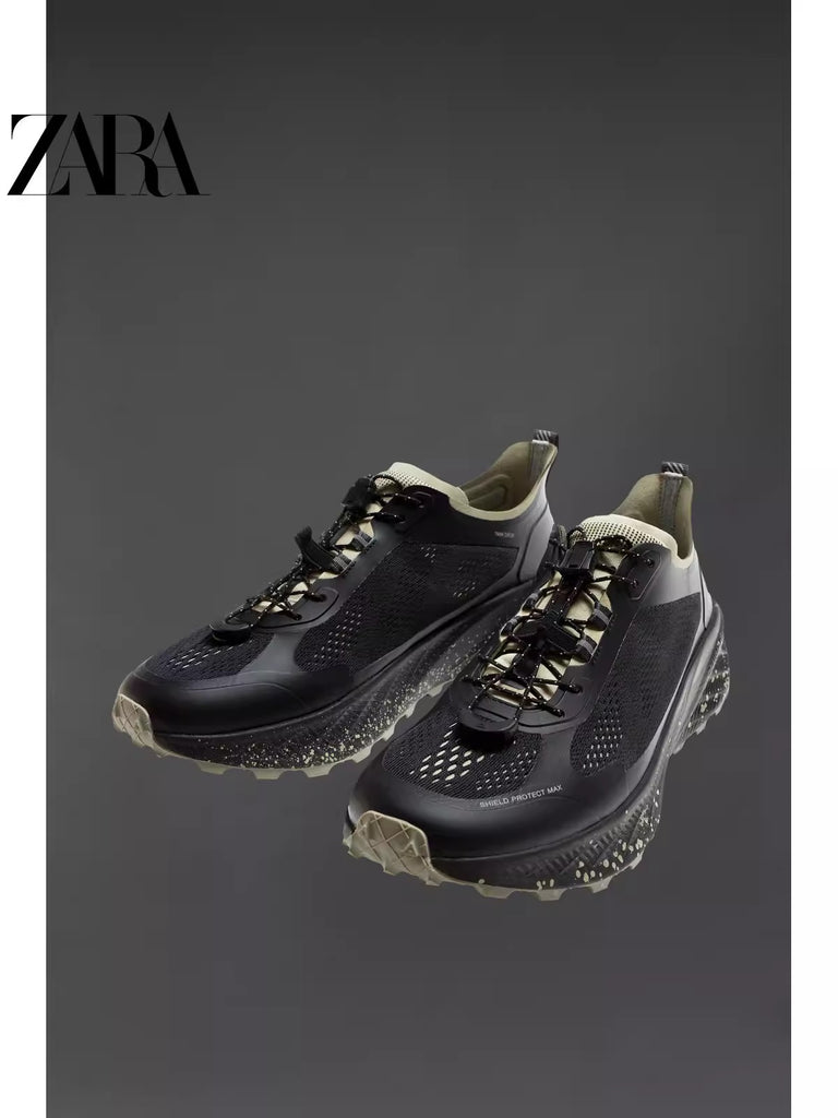 Importé - ZARA NEW - Chaussure Homme Sport Baskets Décontractées  - Noir
