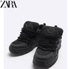 Importé - ZARA NEW - Chaussure Homme Sport Baskets Décontractées - Noir