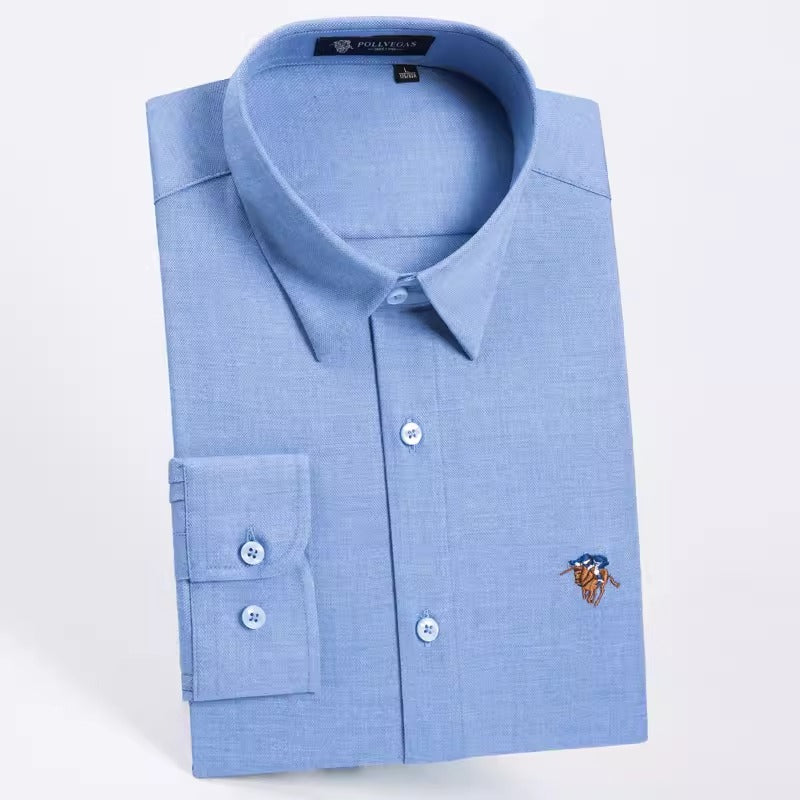 Importé - Chemise Homme Silm Décontractées Manches Longues