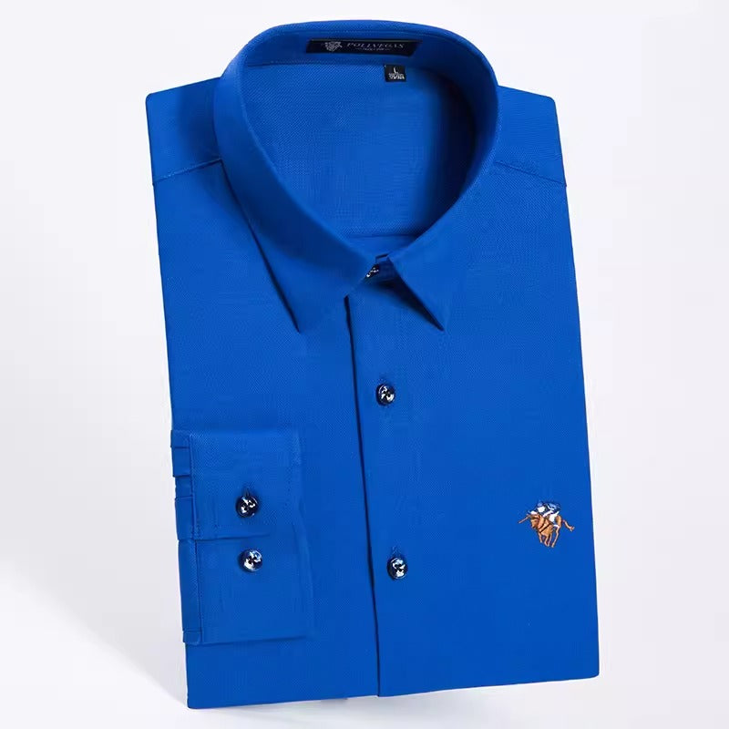 Importé - Chemise Homme Silm Décontractées Manches Longues