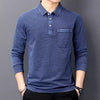 Importé - Polo T-Shirt Homme Manches Longues En Pur Coton