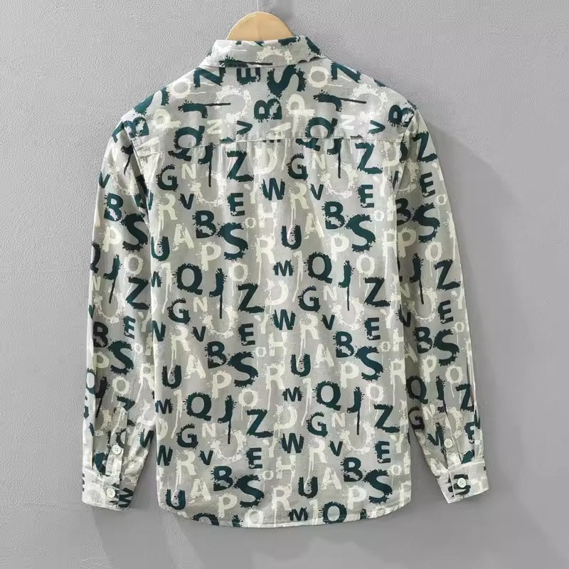 Importé - Chemise Homme Pur Coton Manches Longues