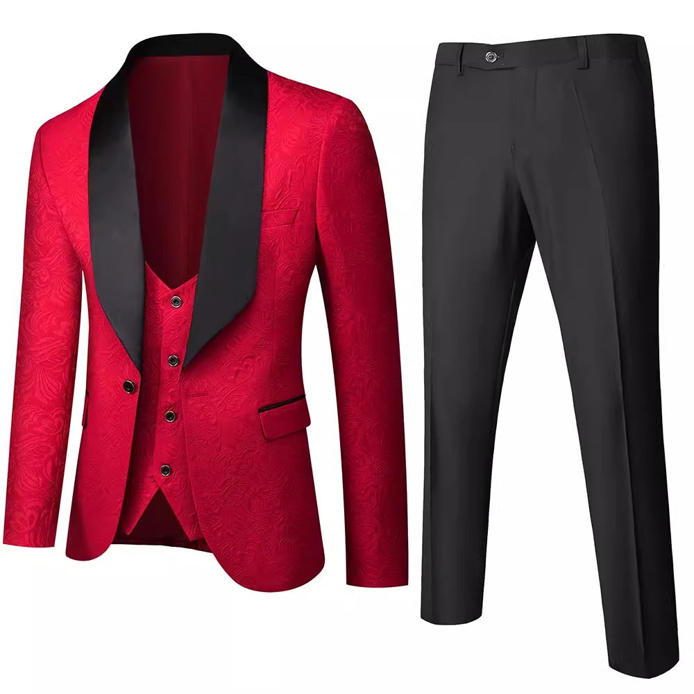 Importé - Ensemble Smoking Costume Homme 3 Pièces