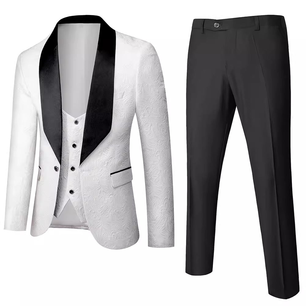 Importé - Ensemble Smoking Costume Homme 3 Pièces