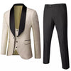 Importé - Ensemble Smoking Costume Homme 3 Pièces