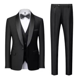 Importé - Ensemble Smoking Costume Slim Homme 3 Pièces