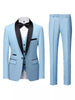 Importé - Ensemble Smoking Costume Slim Homme 3 Pièces