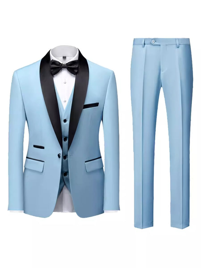 Importé - Ensemble Smoking Costume Slim Homme 3 Pièces