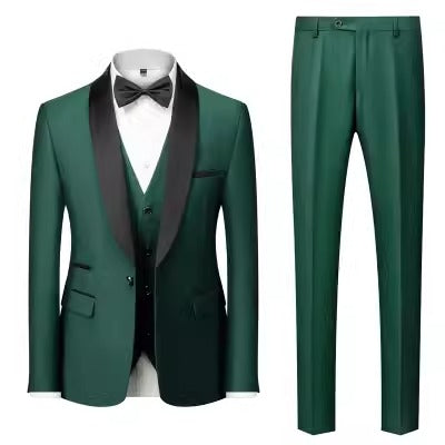Importé - Ensemble Smoking Costume Slim Homme 3 Pièces