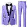 Importé - Ensemble Smoking Costume Slim Homme 3 Pièces