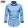 Importé - Chemise Homme Ample Tendance Manches Longues