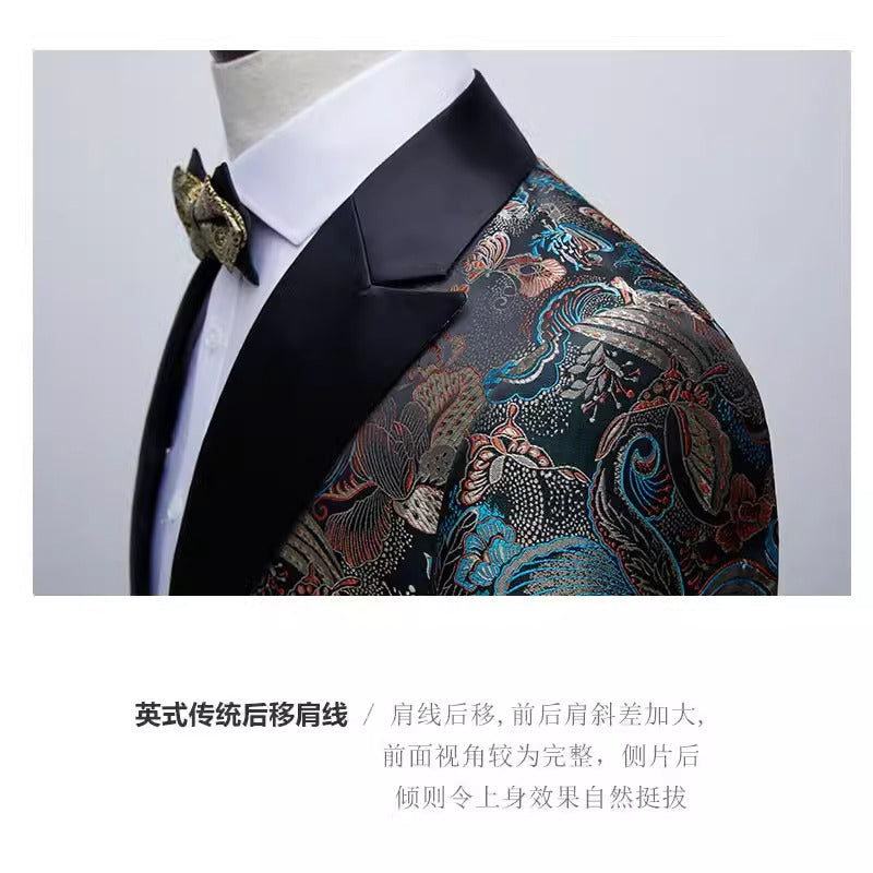 Importé -  Veste Blazer Homme Style Smoking Une Pièce