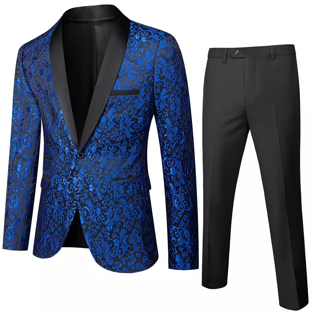 Importé - Ensemble Smoking Costume Slim Homme 2 Pièces