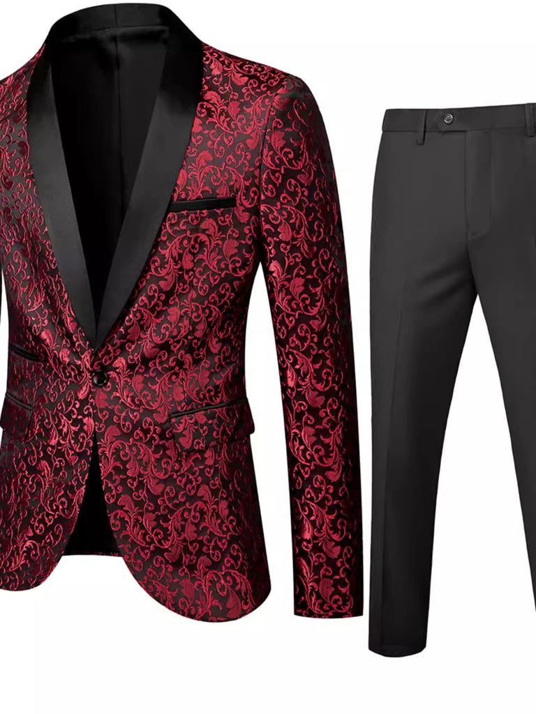 Importé - Ensemble Smoking Costume Slim Homme 2 Pièces