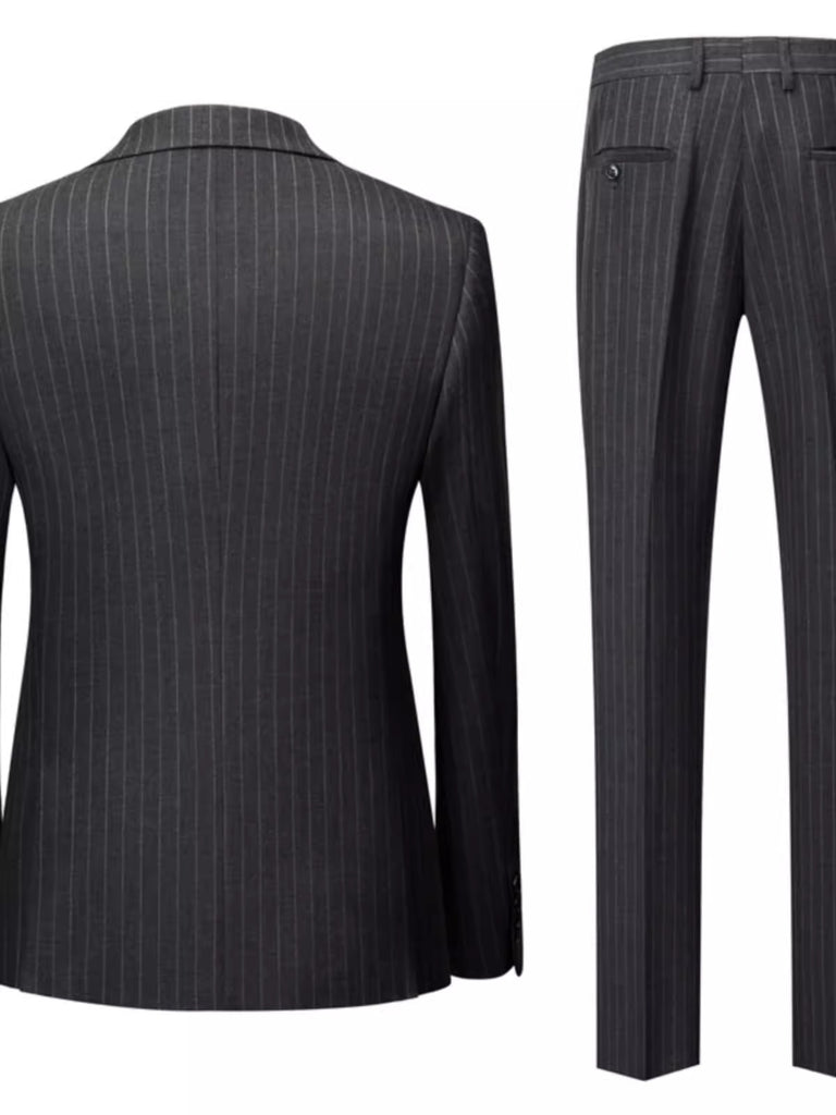 Importé - Ensemble Costume Croisé Homme Décontracté 2 Pièces