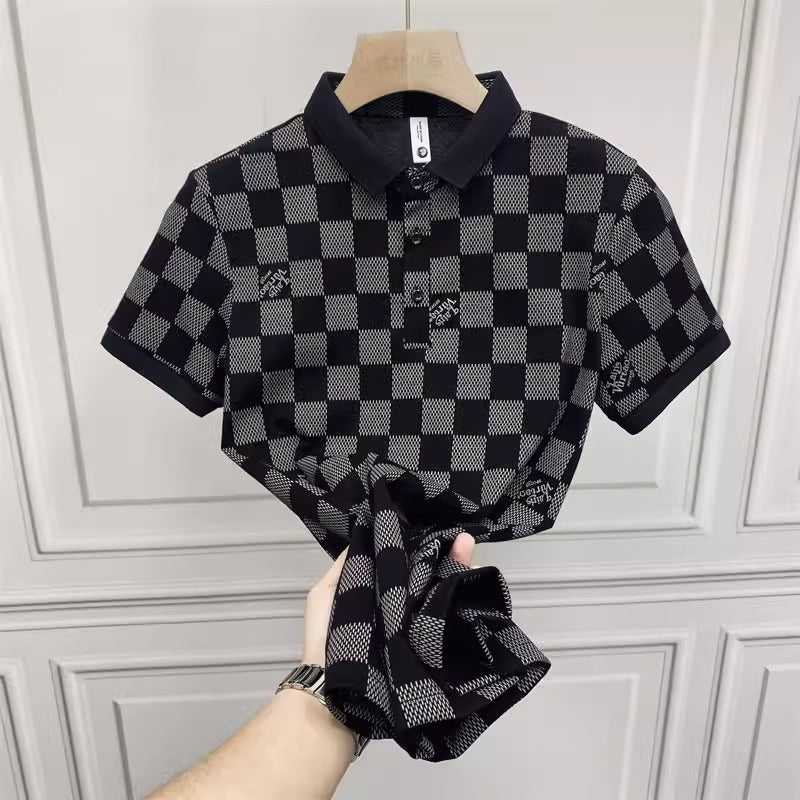 Importé - Polo Homme  Slim Fit Manches Courtes