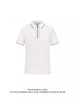 Importé -  T-Shirt Polo Homme Manches Courtes Avec Fermeture Eclair Tendance