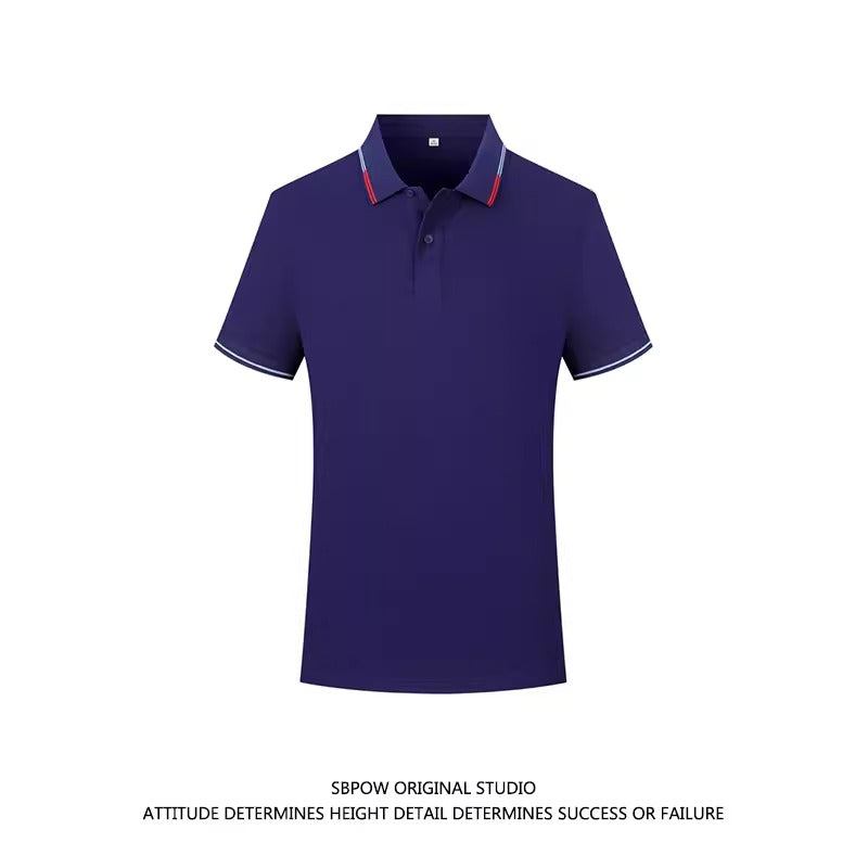 Importé -  T-Shirt Polo Homme D'Affaires  Décontractés  Manches Courtes