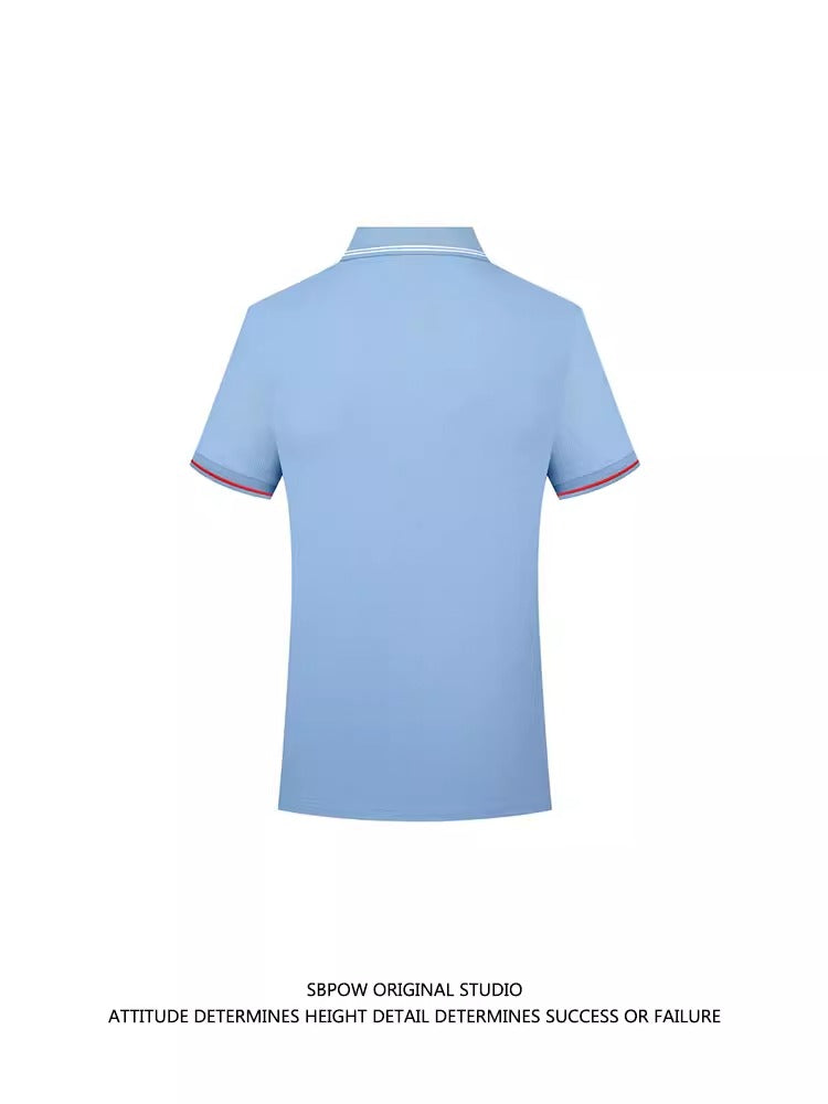 Importé -  T-Shirt Polo Homme D'Affaires  Décontractés  Manches Courtes