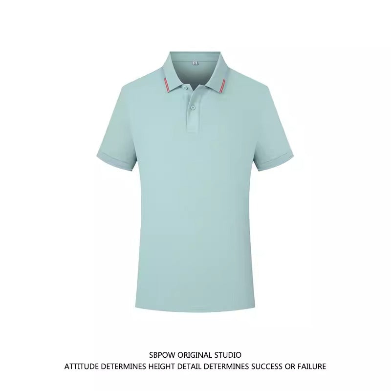 Importé -  T-Shirt Polo Homme D'Affaires  Décontractés  Manches Courtes