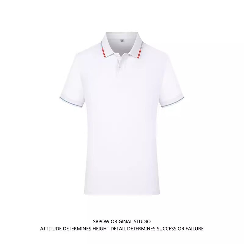 Importé -  T-Shirt Polo Homme D'Affaires  Décontractés  Manches Courtes