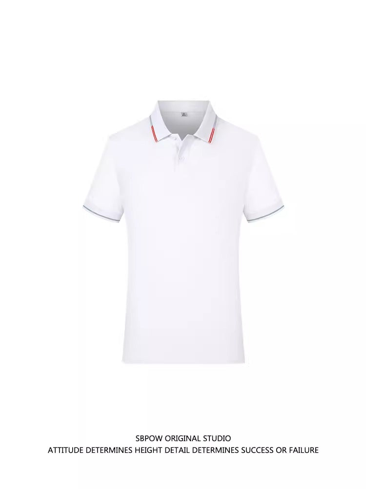 Importé -  T-Shirt Polo Homme D'Affaires  Décontractés  Manches Courtes