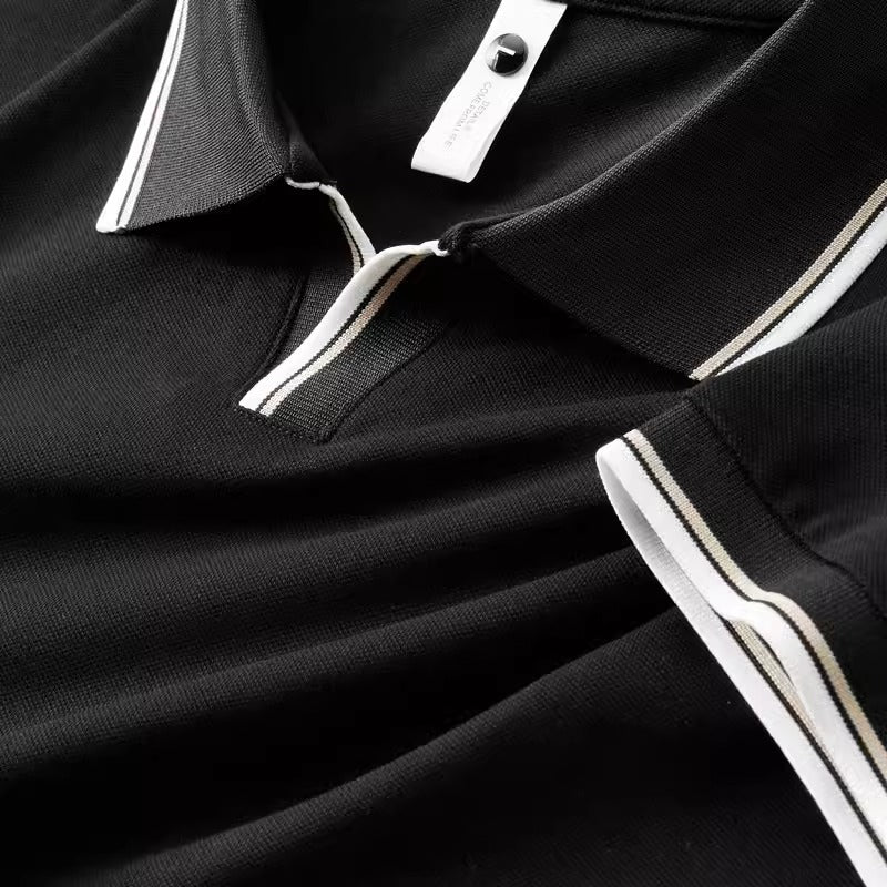 Importé -  T-Shirt Polo Homme Manches Courtes Tendance