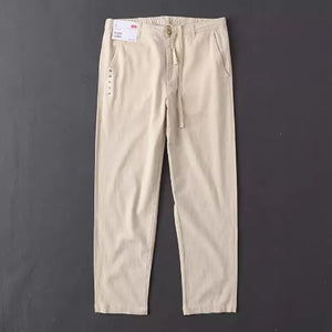 Importé - Pantalon Homme Confortable 100% Lin Tendance
