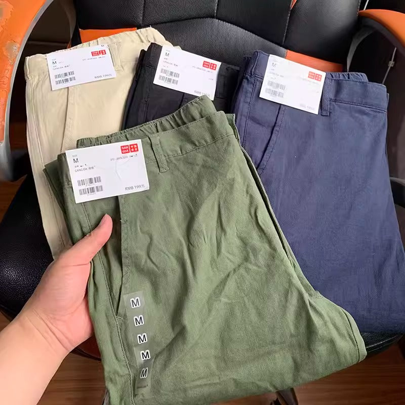 Importé - Pantalon Homme Confortable 100% Lin Tendance
