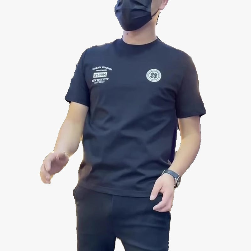 Importé - T-Shirt Coton Homme Col Rond Manche Courte