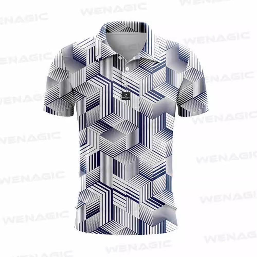 Importé - T-Shirt Polo Homme Sport  A Manches Courtes