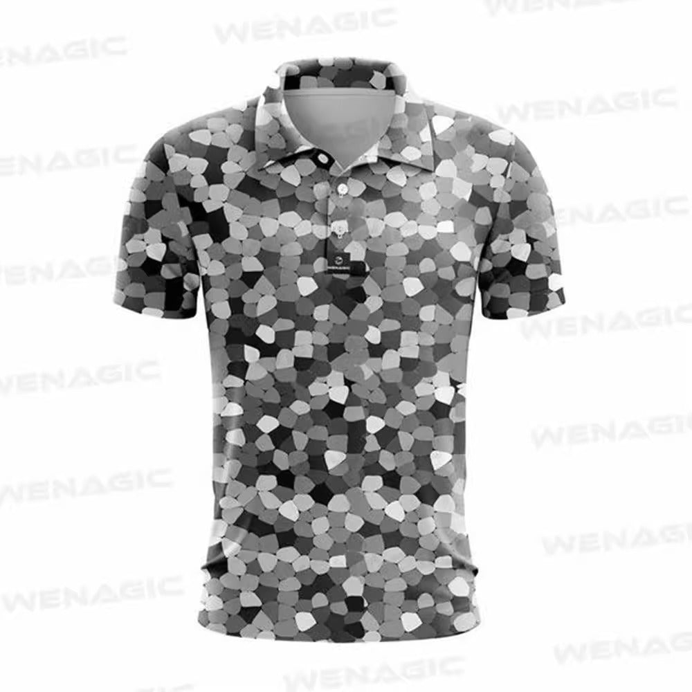 Importé - T-Shirt Polo Homme Sport  A Manches Courtes