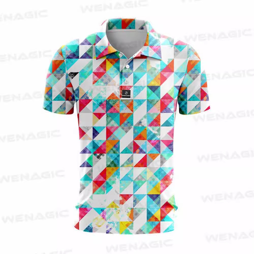 Importé - T-Shirt Polo Homme Sport  A Manches Courtes