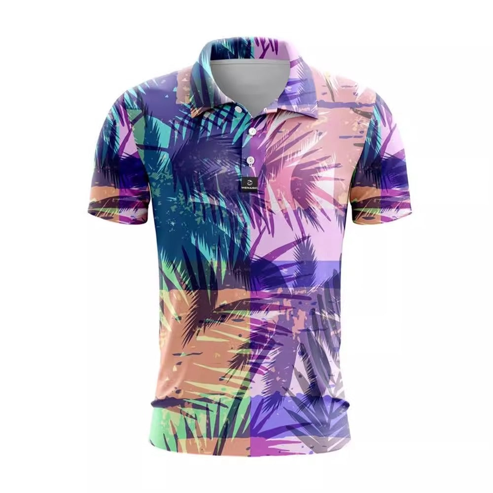 Importé - T-Shirt Polo Homme Sport  A Manches Courtes