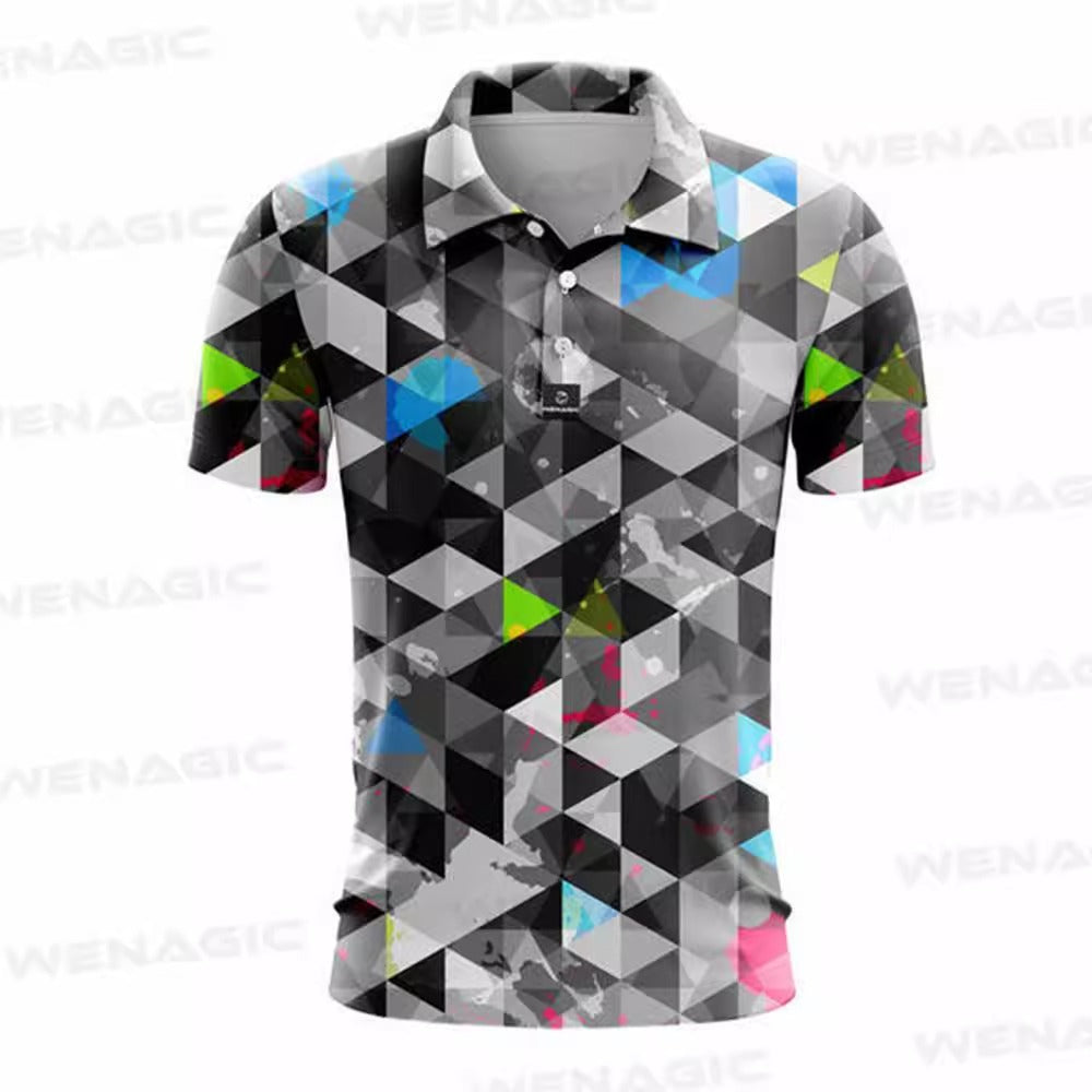 Importé - T-Shirt Polo Homme Sport  A Manches Courtes