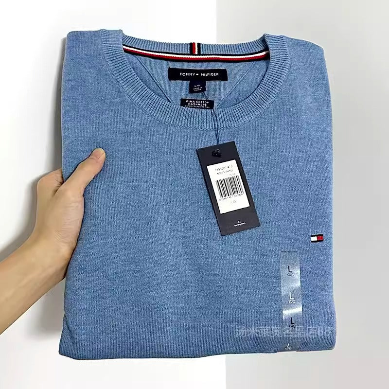 Importé - Polo TOMMY Original 100% Coton Manches Longues