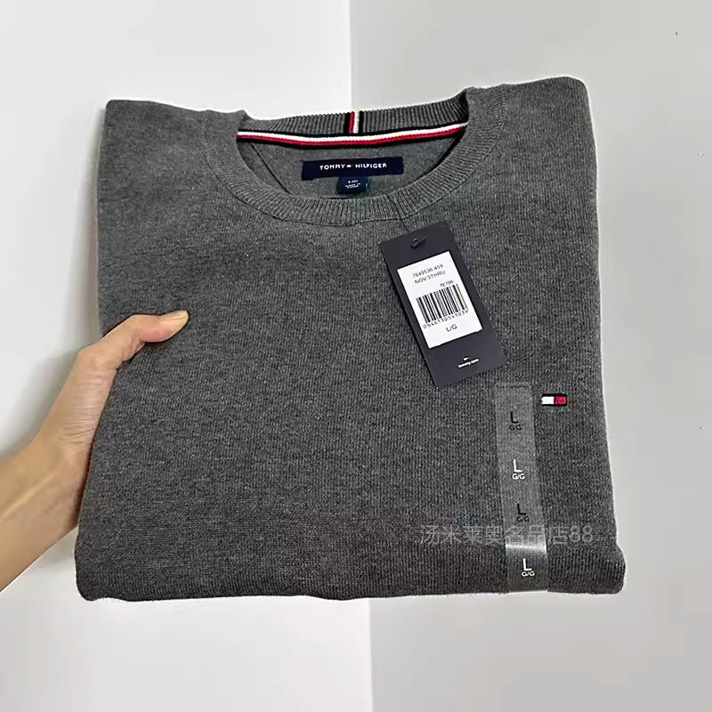 Importé - Polo TOMMY Original 100% Coton Manches Longues