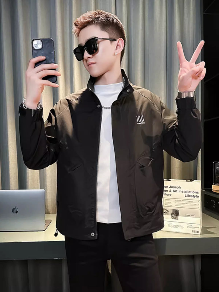 Importé - Pull-over Homme Décontractée Col Montante