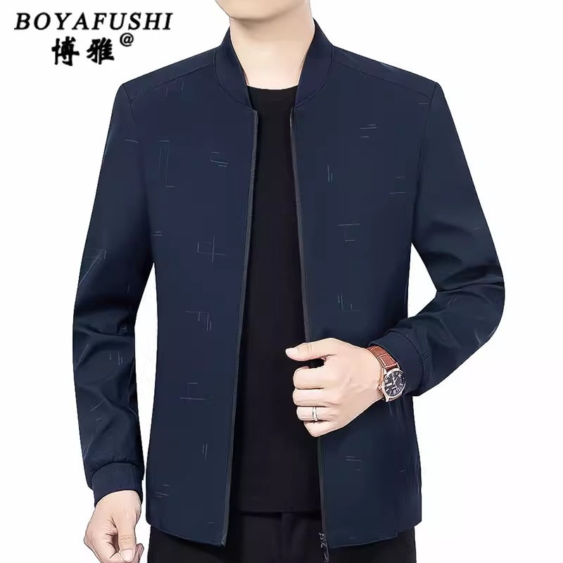 Importé - Cardigan Pull-Over Homme Décontractée Col Montante