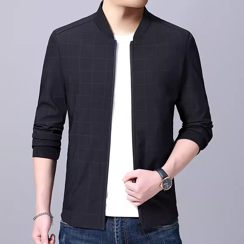 Importé - Cardigan Pull-Over Homme Décontractée  Col Montante