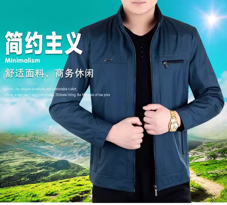 Importé - Pull-Over Homme Décontractée  Col Montante